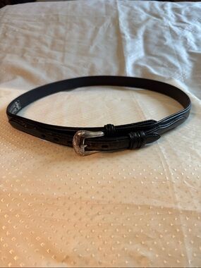 DOUBLE S Leather Belt Men’s Size 44